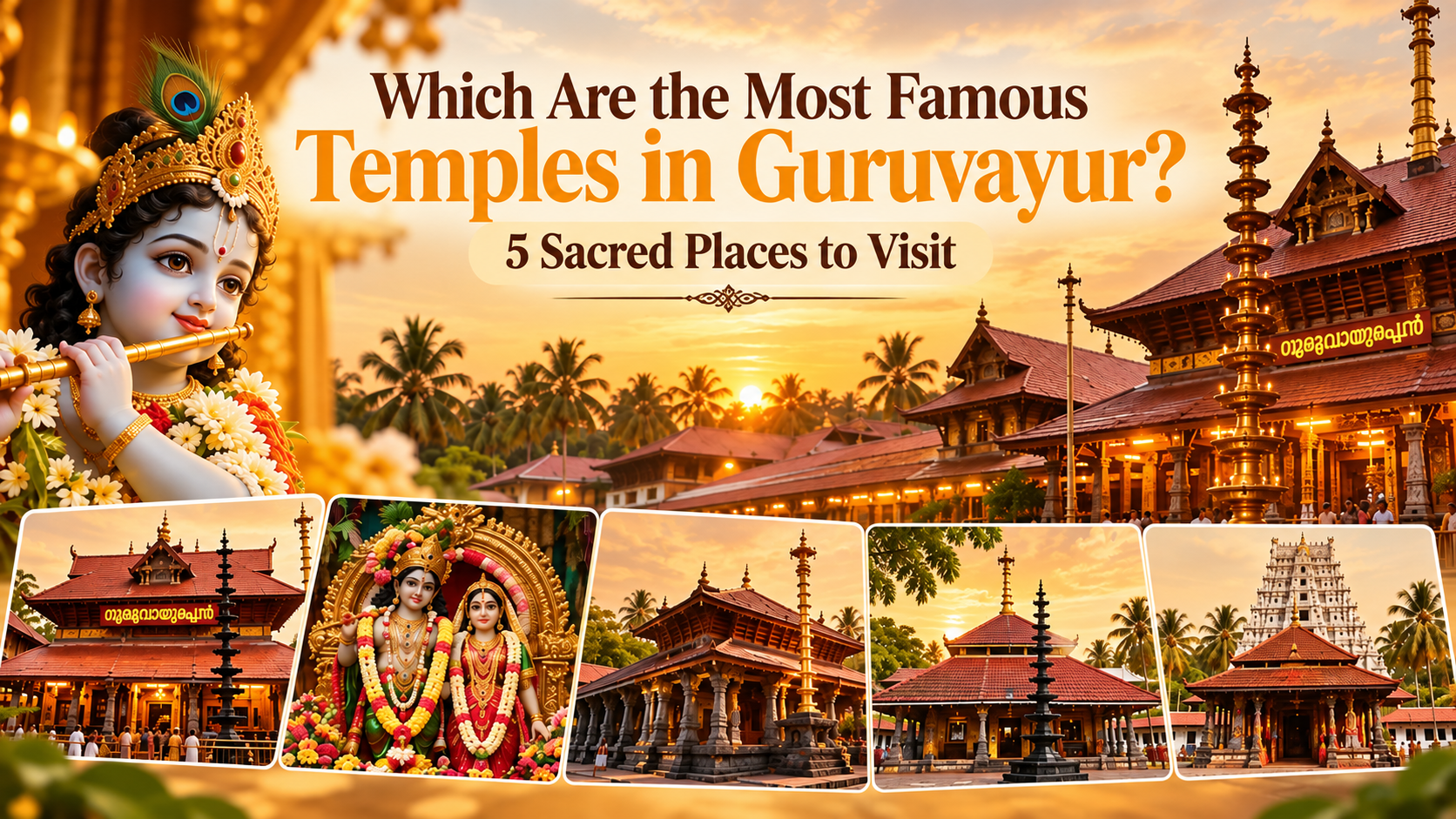 Famous Temples in Guruvayur, Kerala – 5 Sacred Places to Visit